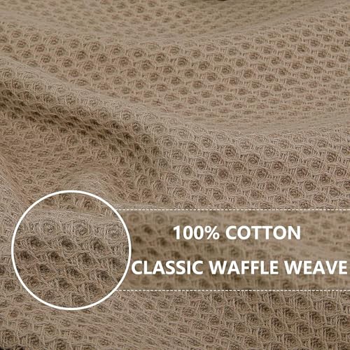 100% Cotton Waffle Weave Kitchen Dish Cloths 24 (24 Count)