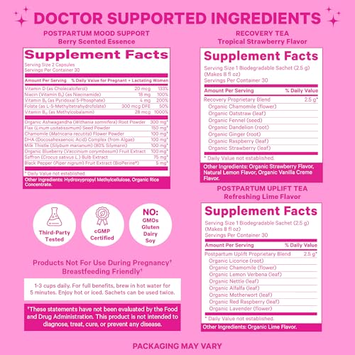 Postpartum Essentials Kit for New Moms