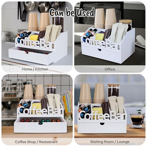 Coffee Bar Organizer Countertop