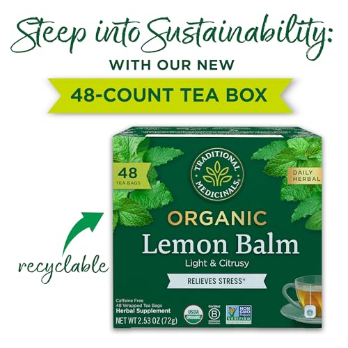Organic Lemon Balm (48 Count)