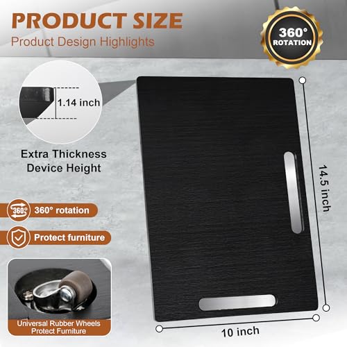 Appliance Slider for Kitchen Appliances 360° Rolling Sliding Tray for Coffee Maker Countertop