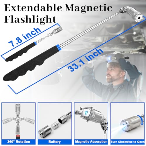 17Pcs Mechanic Hook and Pick Tool Set & Car Trim Removal Kit (44.48 Ounce)