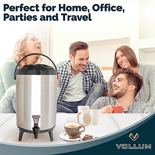 Stainless Steel Insulated Beverage Dispenser