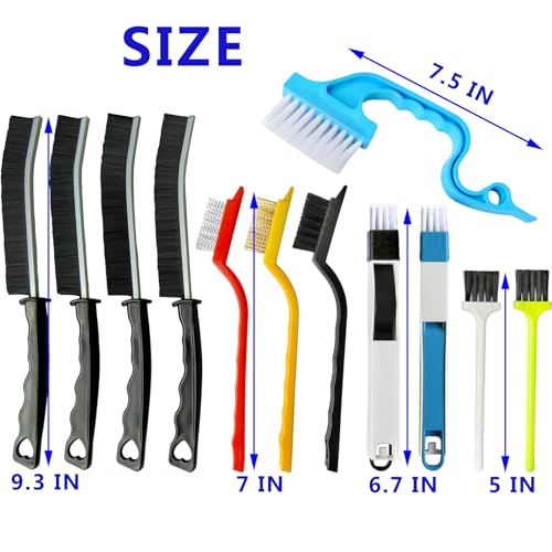 12Pcs Crevice & Gap Cleaning Brush (12 Count)