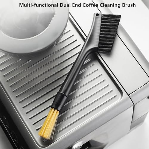 Espresso Coffee Machine Cleaning Brush Kit with Portafilter Cleaning Disc