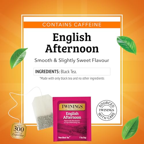 English Afternoon Black Tea Individually Wrapped Bags (120 Count)