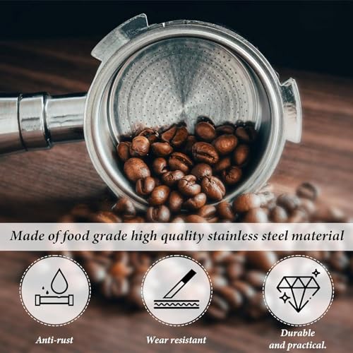 2Pcs 51mm NonPressurized Coffee Filter Basket (2 Count)