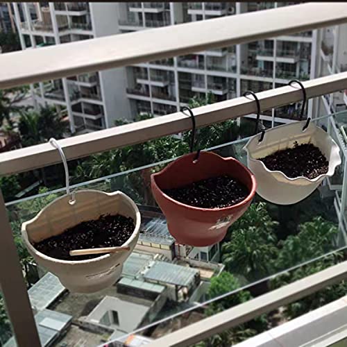 4 Pack Large S Hooks for Hanging Heavy Duty (4 Count)