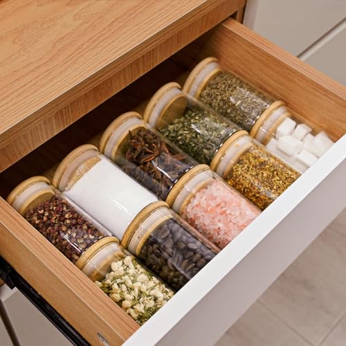 6oz Glass Food Storage Jars (6 Count)