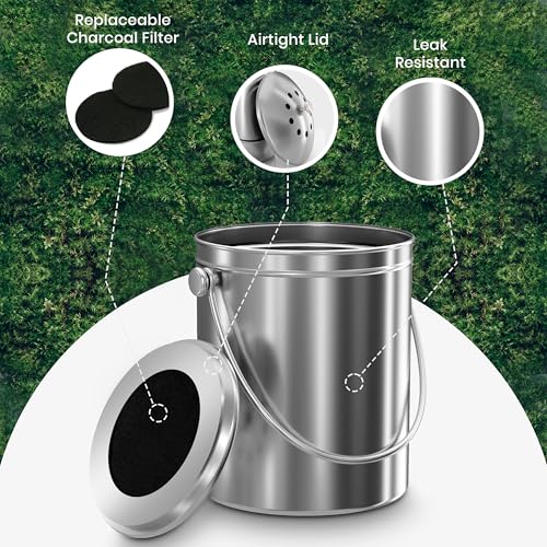 Countertop Compost Bin 1 Gallon