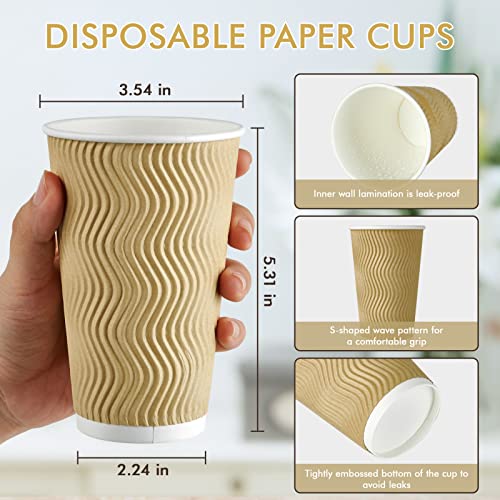90 Count 16 oz Coffee Cups