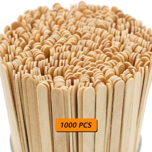 1000PCS 5.5 IN Wooden Coffee Stirrers