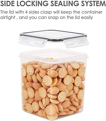 2.5 L Flour Sugar Storage Containers (4 Count)