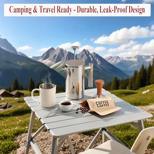 Stainless Steel French Press Coffee Maker
