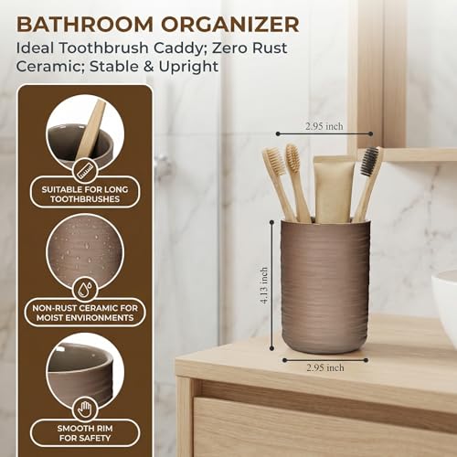 Ceramic Spoon Holder for Coffee Bar