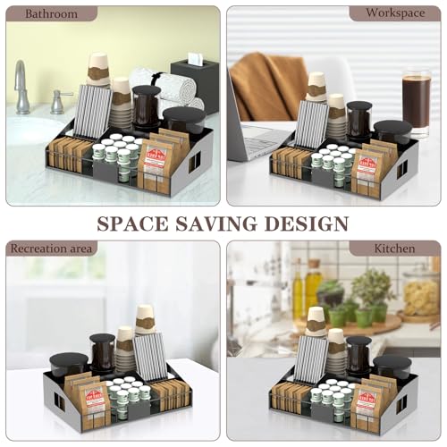 Metal Coffee Station Organizer for Countertop (2 Count)