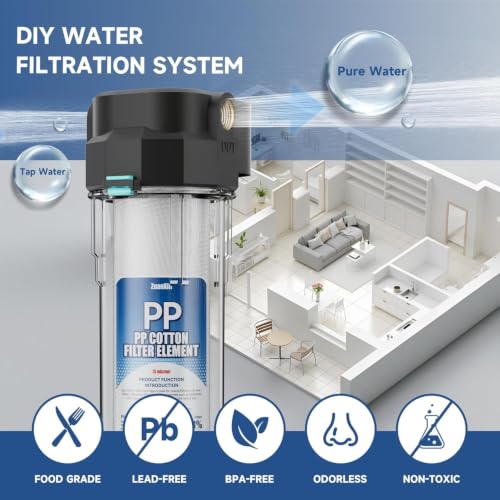 Whole House Water Filter Housing