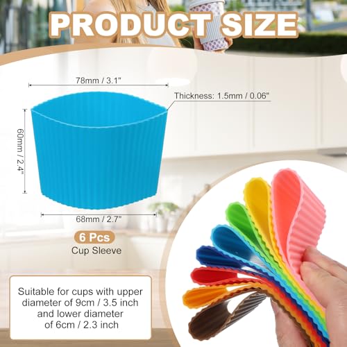 6Pack Coffee Cup Sleeves (6 Count)
