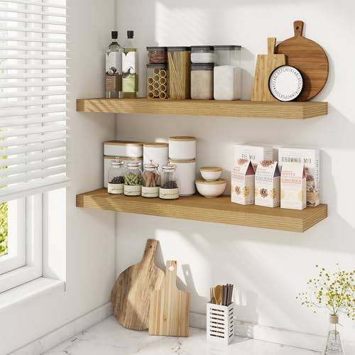 9.3Inch Deep Floating Shelves for Wall (2 Count)
