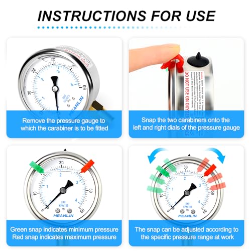 0~60Psi Liquid Filled Pressure Gauge 1