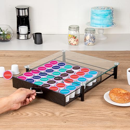 Coffee Pod Holder 15.16 x 13.58 x 3.35 Inches 36 K
