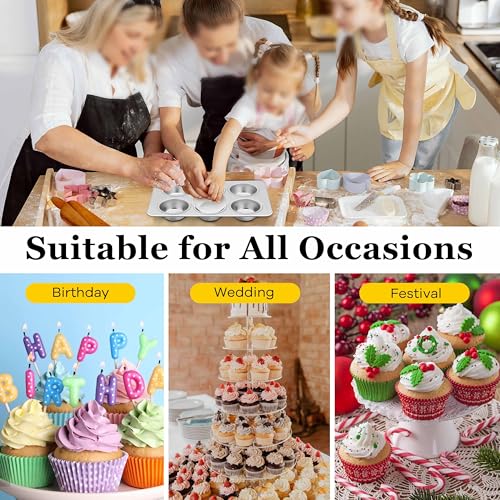 Stainless Steel Muffin Pans 6 (2.1 Count)