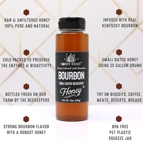Bourbon Honey 12oz (576 Fl Oz)