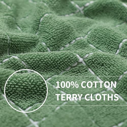 100% Cotton Terry Kitchen Towels (18 Count)