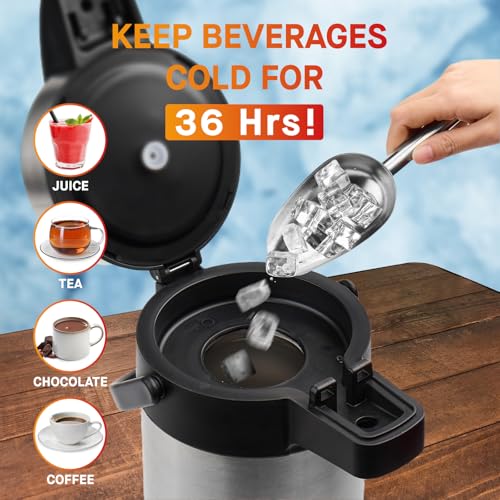 Airpot Coffee Dispenser with Pump