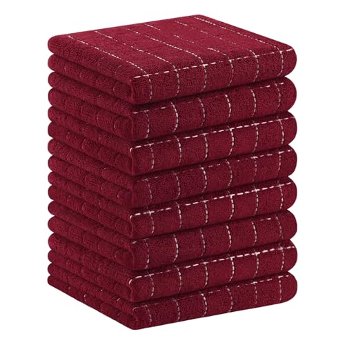 100% Cotton Terry Kitchen Towels (8 Count)
