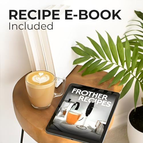 Rechargeable Milk Frother Handheld