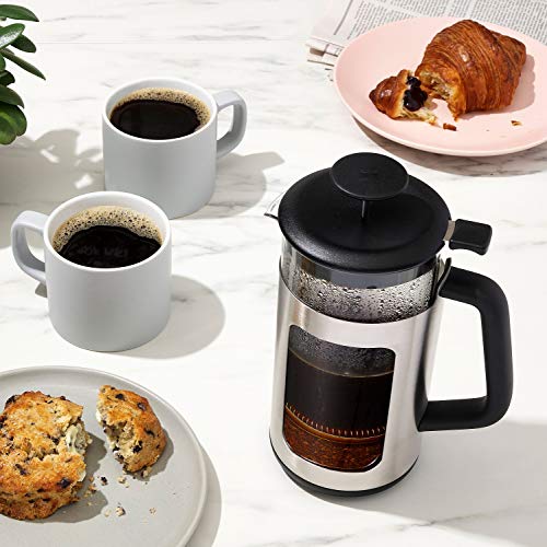 Brew Stainless Steel French Press Coffee Maker