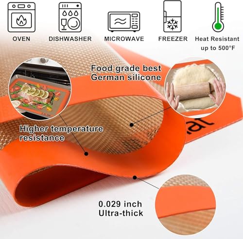 Best German Silicone Baking Mat (2 Count)