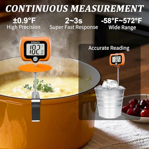 Digital Candy Thermometer with Pot Clip
