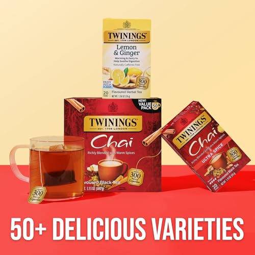 Chai Black Tea Individually Wrapped Bags (300 Count)