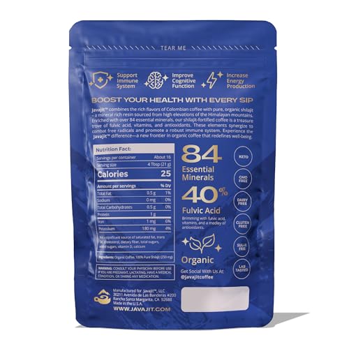 Colombian Coffee with Shilajit (12 Ounce)