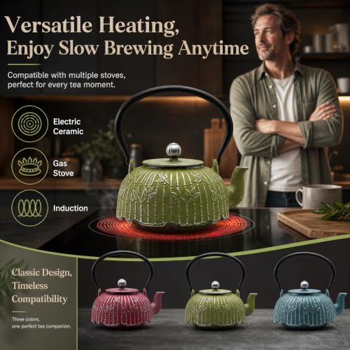 40.6oz Small Tea Kettle for Stovetop