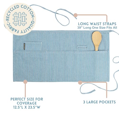 Chef Waist Aprons for Women with Pockets