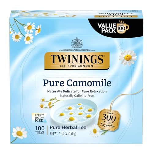 Pure Camomile Herbal Caffeine (100 Count)