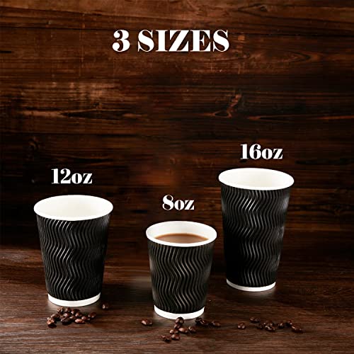 16 oz Coffee Cups 90 Pack (90 Count)