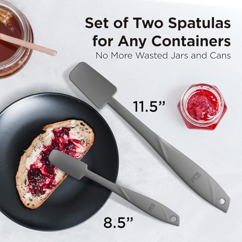WaltzGrip Platinum Silicone Jar & Can Spatula Set (2 Count)