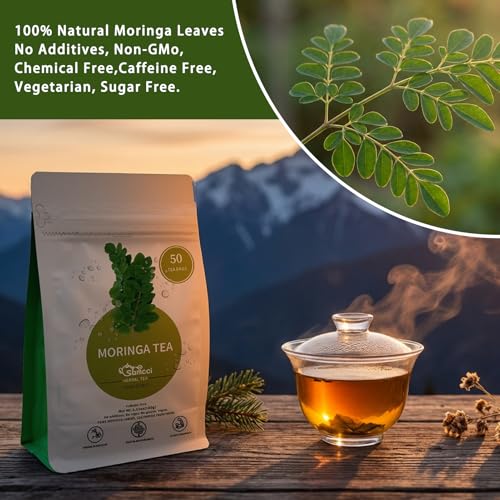 Moringa Tea 50 Tea Bags (50 Count)
