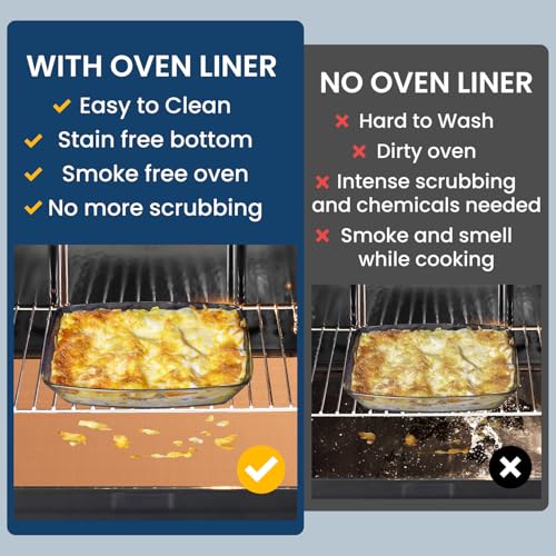Oven Liners for Bottom of Oven (2 Count)