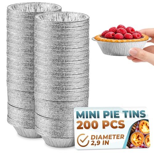 Mini Pie Tins 3 Inch (200 Count)