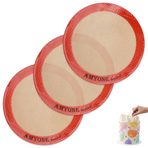 6 Inch Round Baking Mats