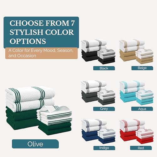 Kitchen Towel Set 8 Pc (8 Count)
