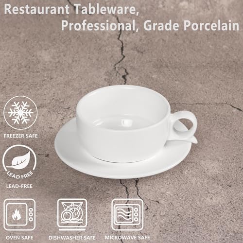 Italian Style Porcelain Espresso Cup Set (4 Count)