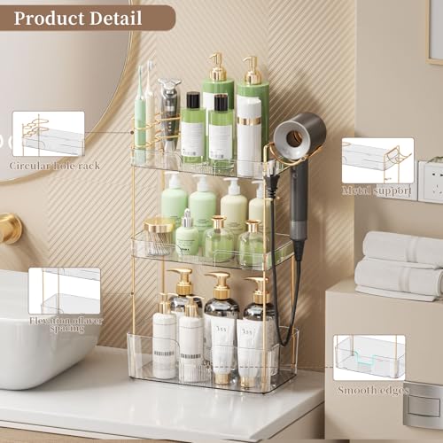 Luxury Bathroom Counter Organizer