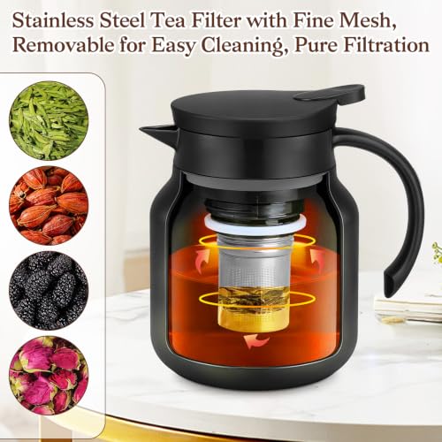 2 PCS 30 OZ Thermal Coffee Carafe (2 Count)
