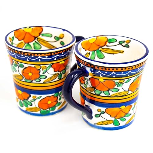 Mexican Pottery Mugs (2 Count)